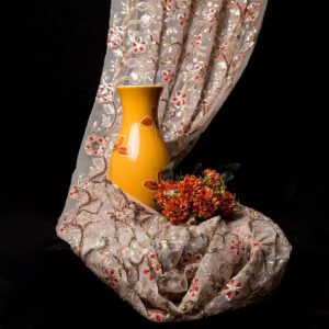 Embroidered Organza-FBEM0001052