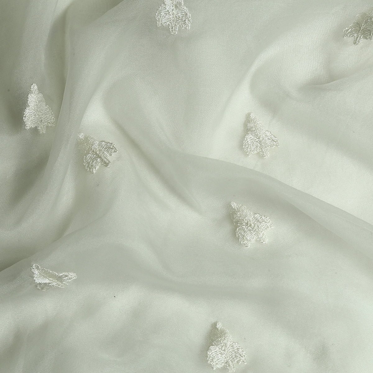 Embroidered Organza-MDEM0001742