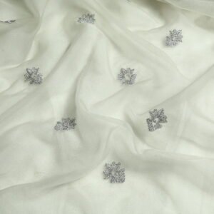 Embroidered Organza-MDEM0001744