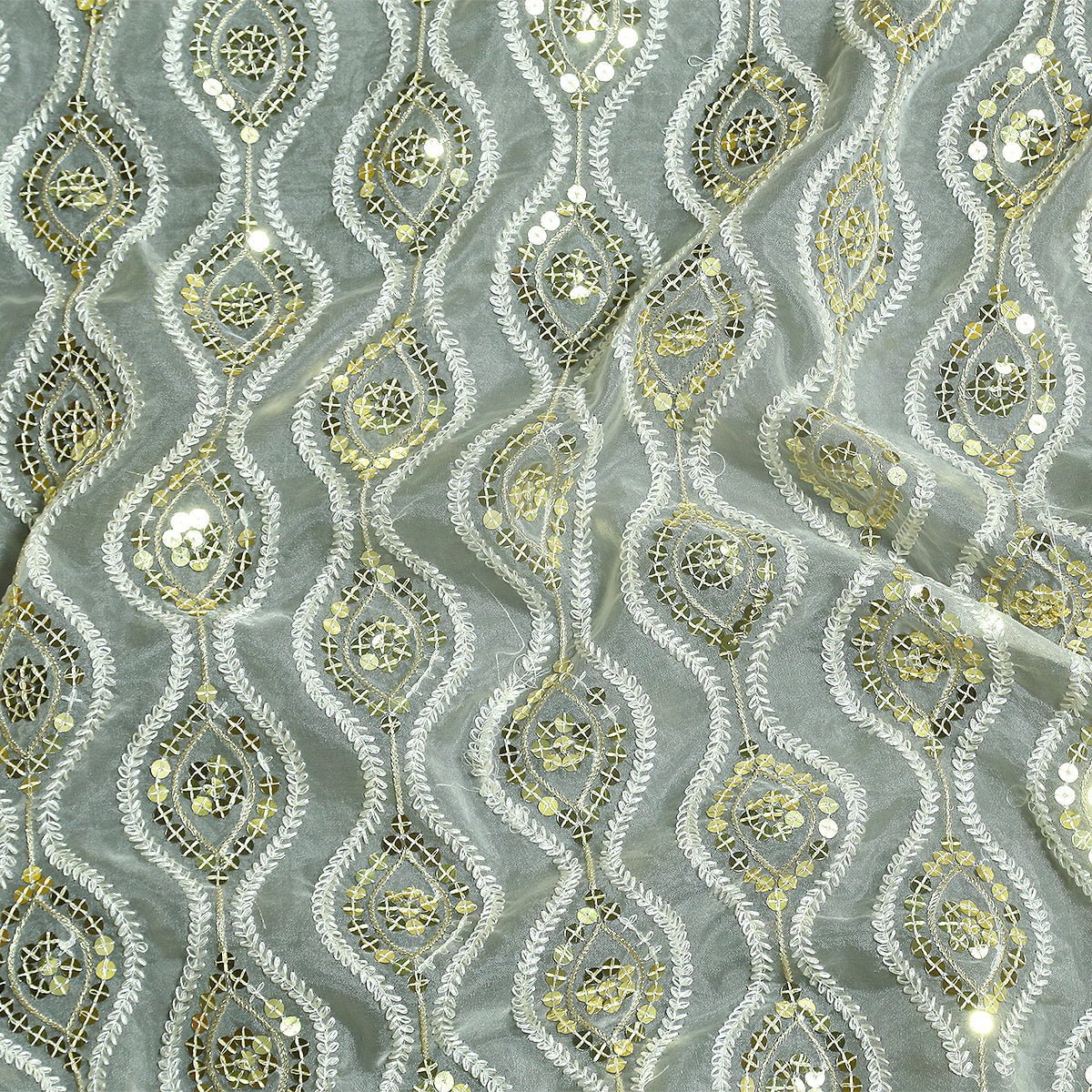 Nylon Organza Sequins